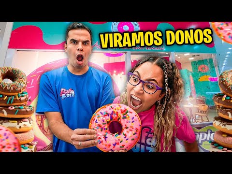 VIRAMOS DONOS DE UMA LOJA DE DONUTS PROFISSIONAIS! - MUITO ÉPICO!