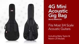 Gator Nylon 4G pour guitare acoustique mini - Video