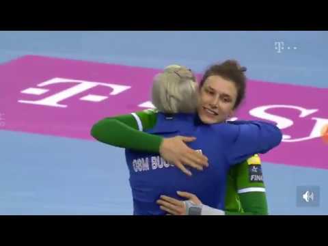 CSM Bucuresti - Gyor second half first semifinal Final 4 Budapest 2018