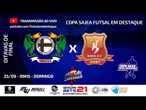KOFS X CORAZZA - COPA SAJEA FUTSAL EM DESTAQUE #futsal