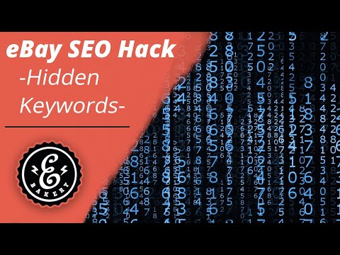 EBAY SEO Hack - The ultimate EBAY SEO Hack to integrate Hidden Keywords | eBay SEO Tutorial