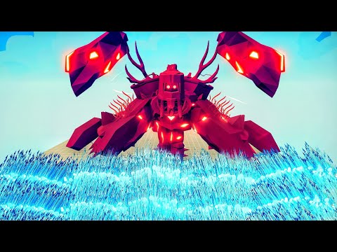 FIRE GOLEM vs EVERY GOD - Totally Accurate Battle Simulator TABS