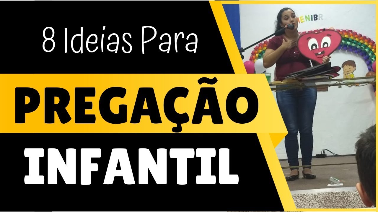8⃣  IDEIAS LEGAIS 💡  Como Atrair a Atenção Das Crianças na Pregação Infantil?