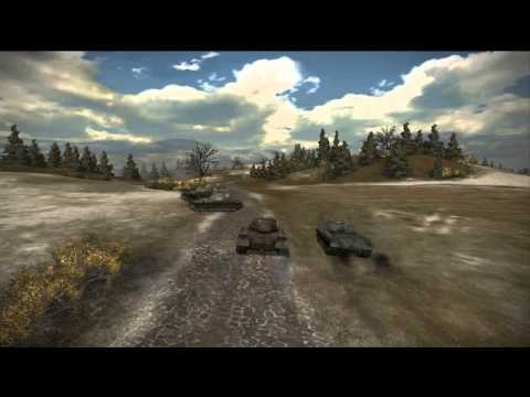 World of tanks holding enemy across the line