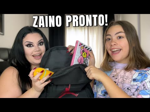 IO E LARA PREPARIAMO LO ZAINO PER LA PRIMA MEDIA! Back to school 2025/ chiara paradisi
