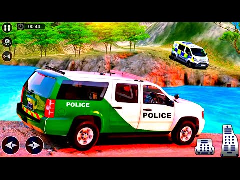 Us Police Car Chase Driver Simulator | Emergency  Offroad Police Van Driving Android Gameplay
