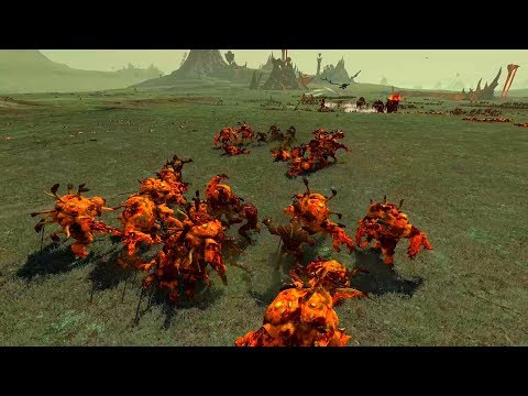 Beastmen vs Norsca - 40000 Points, Epic Cinematic Battle, Total War: Warhammer 2