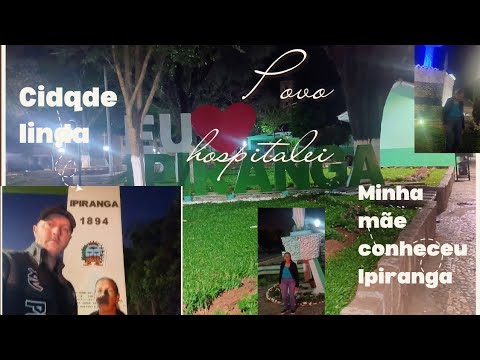 Ipiranga Paraná, levei minha mãe pra conhecer a cidade e passear 