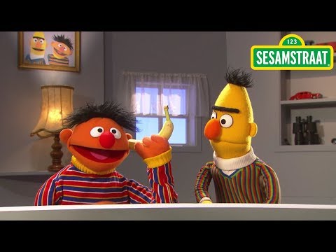 Banaan in je oor - Bert & Ernie - Sesamstraat