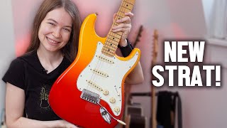 Video thumbnail for Unboxing a New Fender Strat! | Fender Player Plus Stratocaster Overview by Rachelf