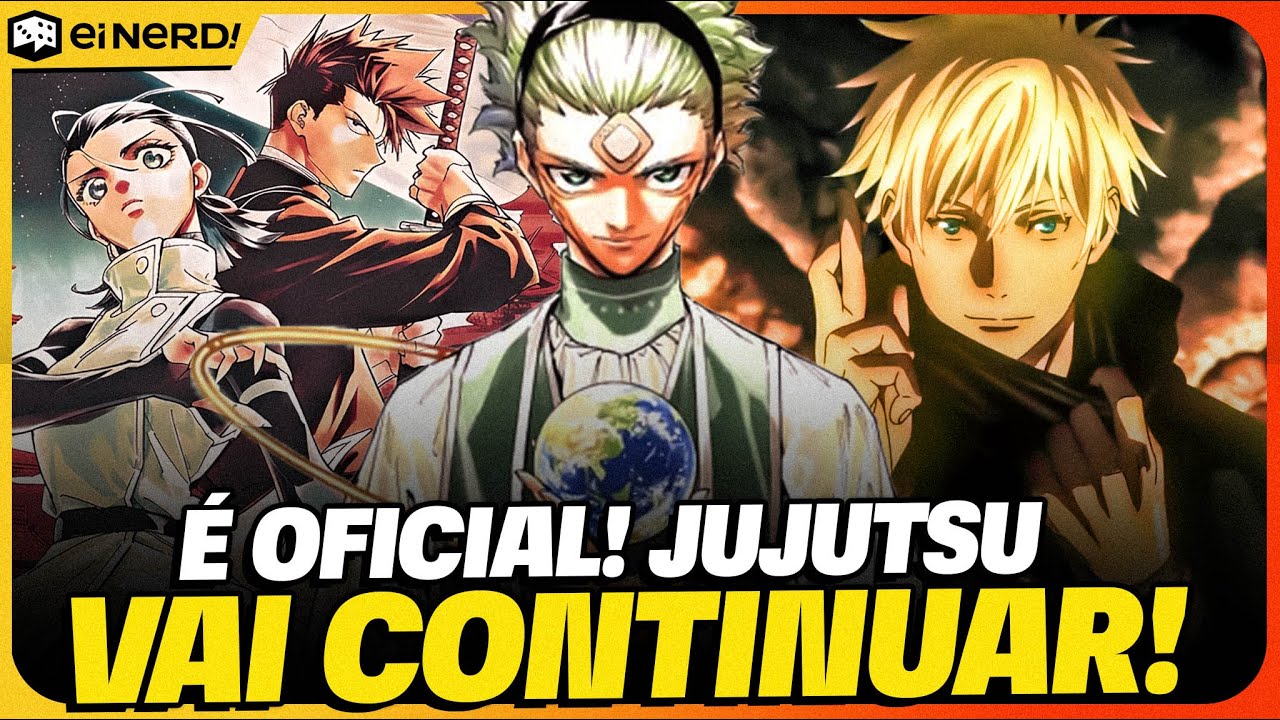 NOVO MANGÁ! JUJUTSU KAISEN VAI VOLTAR COM ALIENS E NOVA GERAÇÃO! VAI DAR RUIM OU VAI DAR BOM?