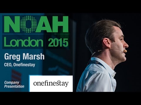 Greg Marsh, onefinestay - NOAH15 London