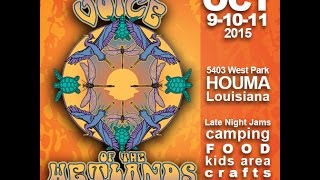 2015 Voice of the Wetlands Festival   Houma, LA DJ Cleve Baker