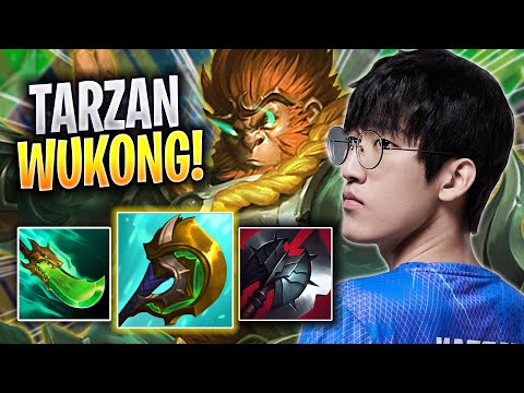 TARZAN DESTROYING WITH WUKONG! - LNG Tarzan Plays Wukong JUNGLE vs Lee Sin! | Season 2023