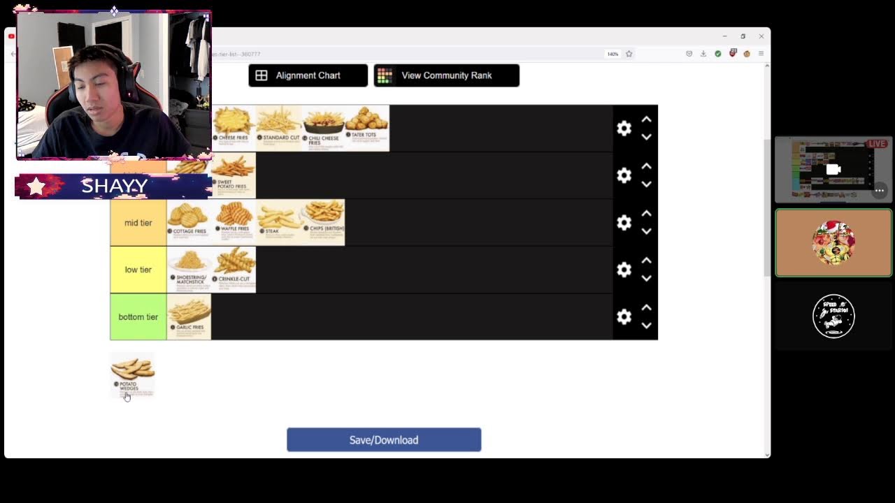 Lets Make Some tier lists with tiermaker