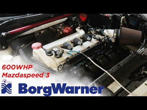 600WHP Big Turbo Mazdaspeed 3 Dyno Day - S257SXE