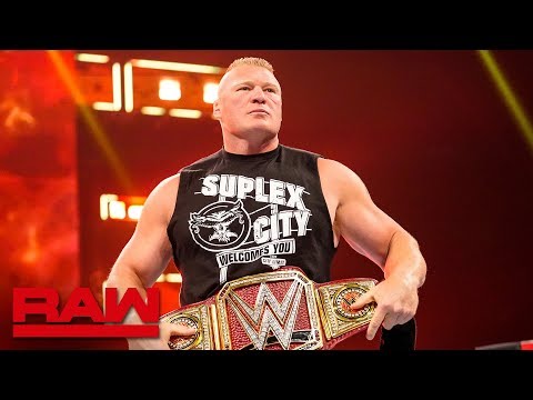 Brock Lesnar Advertised For July 29 WWE Raw