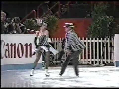 Duchesnay & Duchesnay (FRA) - 1989 World Figure Skating Championships, Original Set Pattern