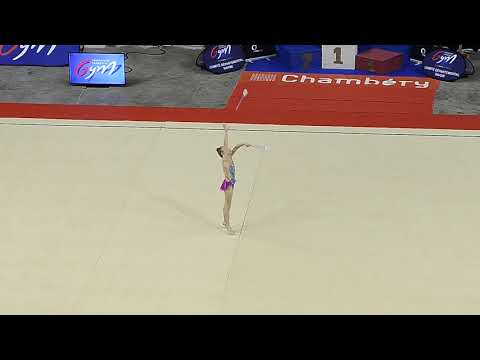 Amandine GOURRONC Massues Vice Championne de France 2019 Nat A 10-11 Chambery