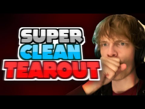 Making An UNBELIEVABLY CLEAN Tearout Drop...