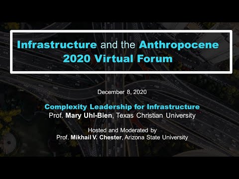 Infrastructure and the Anthropocene Forum | Complexity Leadership | Mary Uhl-Bien