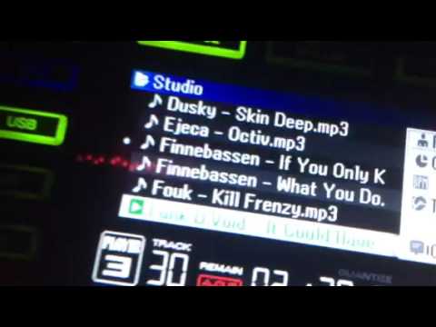 Dave storm testing Funk D'Void's "It could have never happened" @ Studio