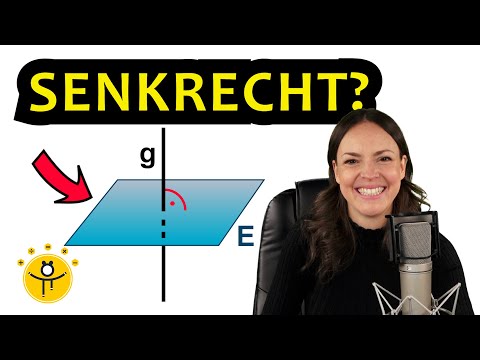 Steht die Gerade senkrecht zur Ebene? – Vektoren
