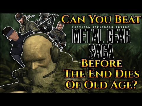 Can You Beat The Metal Gear Saga Before The End Dies Of Old Age?