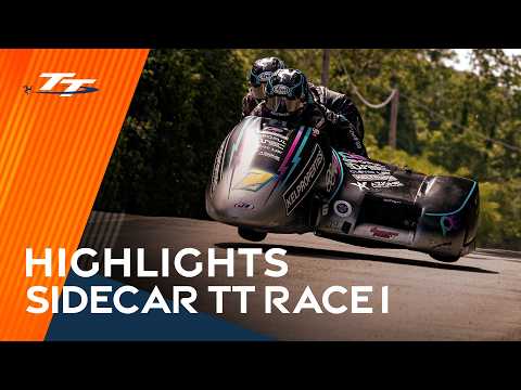 HIGHLIGHTS: 3wheeling.media Sidecar TT Race 1 | 2025 Isle of Man TT Races