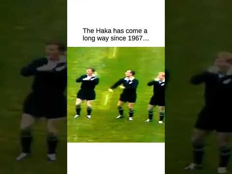 THE HAKA HAS CERTAINLY CHANGED 😅