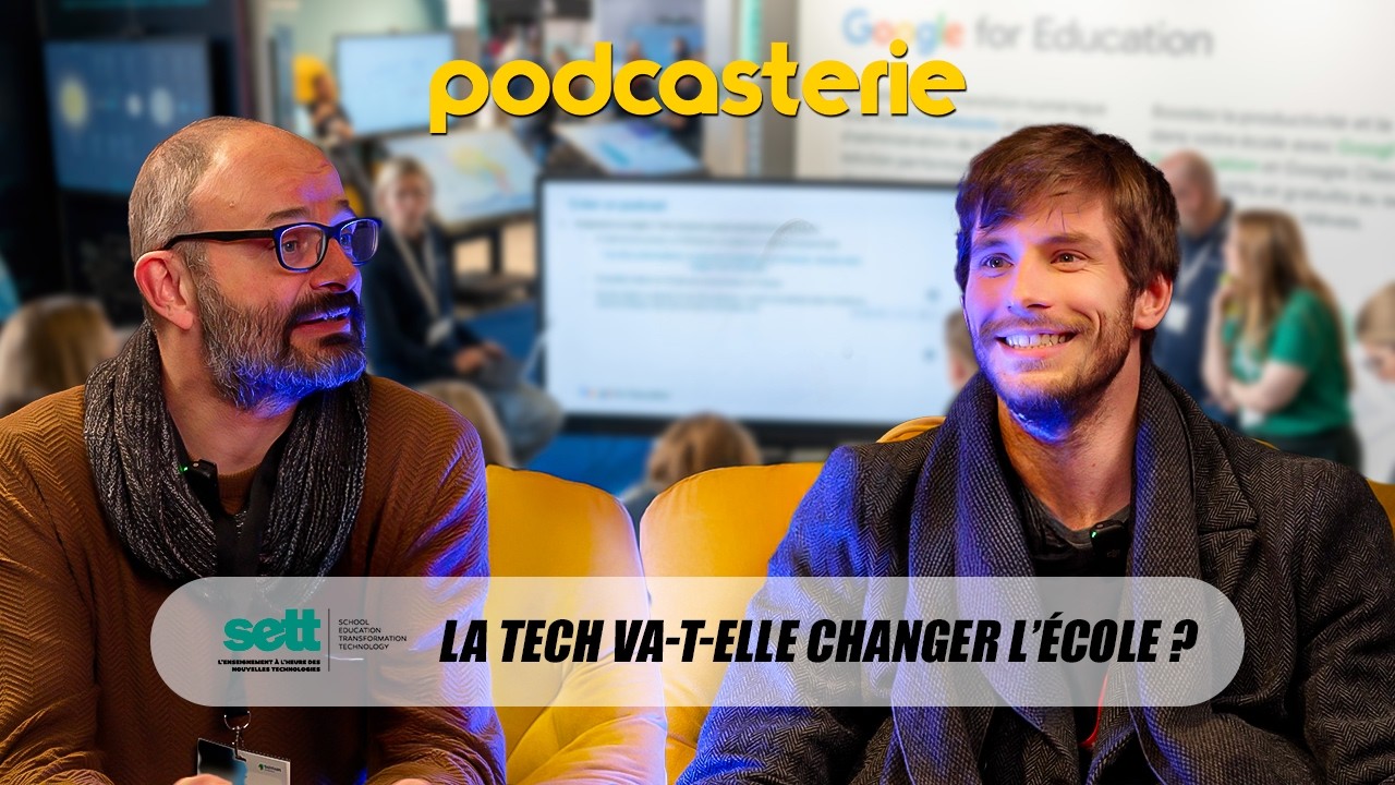 UN PROF DE MATHS AUTORISE L'IA À SES ÉLÈVES ! - LA PODCASTERIE AU SETT #6