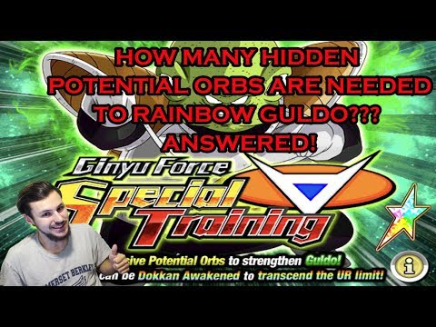 Guldo Exact Number of Hidden Potential Orbs Needed! And How to Rainbow!! Global Third Year Anniversa