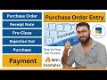 Purchase Order In Tally Prime Receipt Note Outstanding Pre Closed Rejections Out In Tally Prime