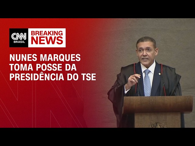 Nunes Marques é empossado como presidente do TSE | HORA H