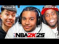 Fanum Kai Cenat Ray Play NBA 2K25 Park