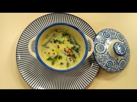 Video thumbnail: Supë me Spinaq dhe Oriz, e Lidhur me Vezë e Limon