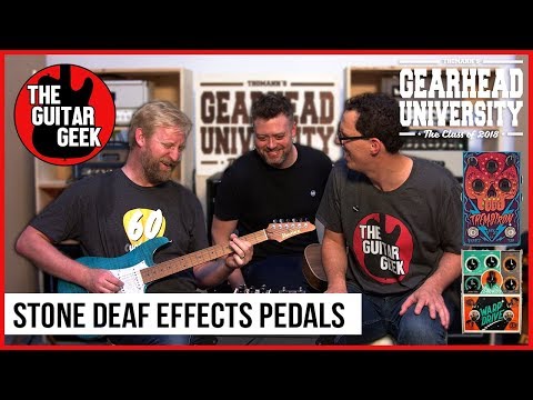 Ryan from 60CH and I check out some STONE DEAF PEDALS at #TGU18