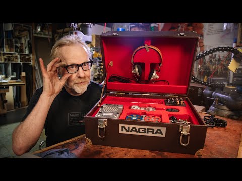 Adam Savage’s Nagra Spy Recorder Collection!