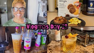 Vlogmas Day 23 | Homemade Pizza Crust 🍕 | Butter Pecan Cold Brew ☕ | Brown Butter Old Fashioned