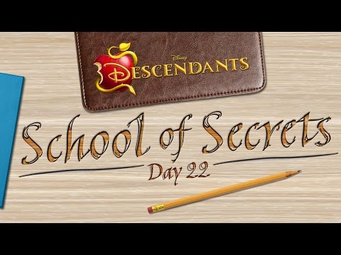 Thumbnail of the video: Day 22: Headlines - School of Secrets - Disney Descendants