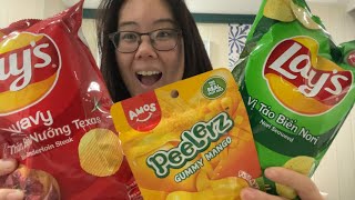 Trying Macao Snacks TikTok viral Mukbang