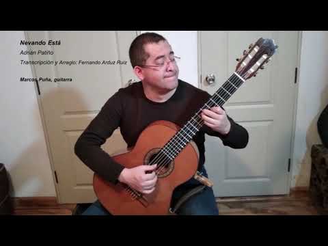 NEVANDO ESTÁ (Patiño arr. Arduz) | Marcos Puña, guitarra