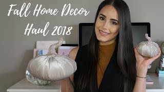 FALL HOME DECOR HAUL 2018