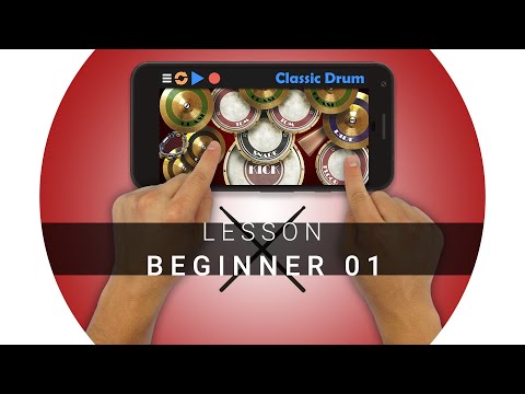 Classic Drum: Lesson - Beginner 01