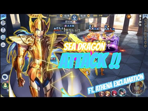 SD kanon repair ft. trinity ex - test pvp sea dragon kanon rc | saint seiya awakening fhinese server
