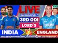 Ind Vs Eng 3rd ODI Match 2026 India Vs England Live Cricket Score Fan Commentary
