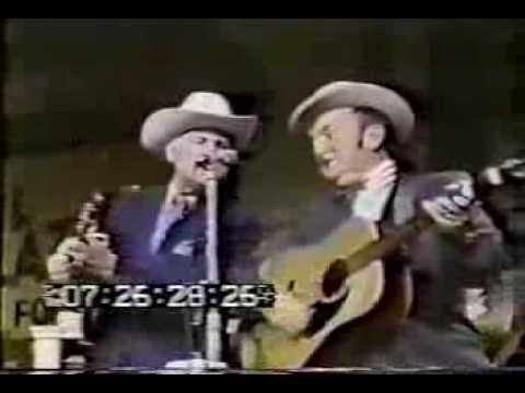 Lester Flatt and Bill Monroe at the Grand Ole Opry - Will You Be Loving Another Man