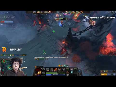 El tio Clinkz 4 Rampage +  2 Divine Rapiers con Clinkz