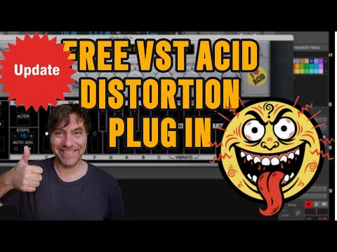 TB-303 Distortion VST3 Plugin - UPDATE with High Pass Filter Control