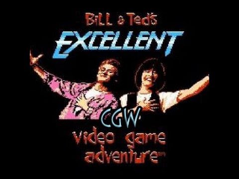 avgn bill & ted's excellent adventure nes review